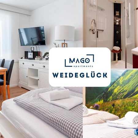Ferienwohnung Weideglueck-Zentral-Dampfdusche Oberstaufen Exterior foto