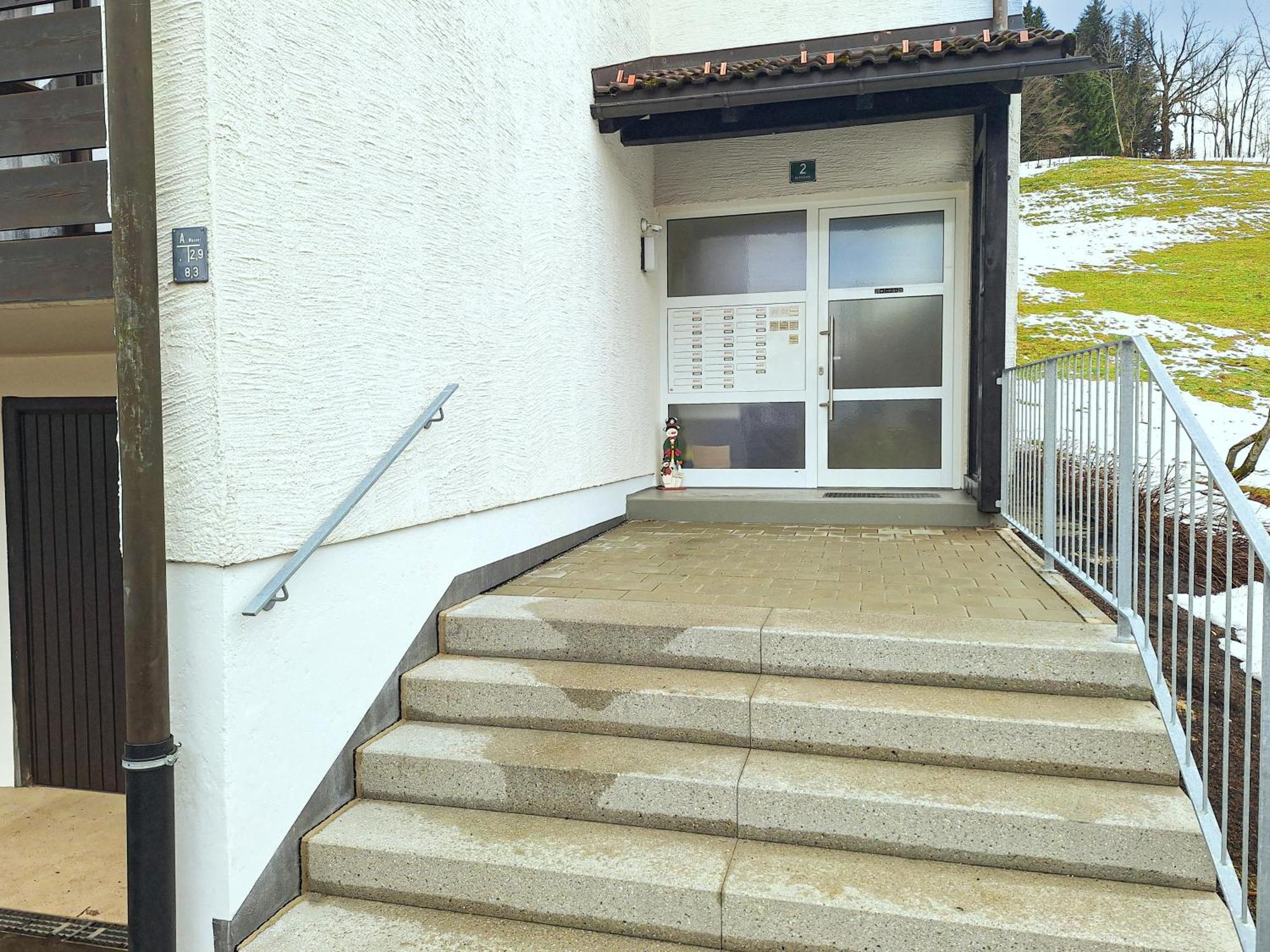 Ferienwohnung Weideglueck-Zentral-Dampfdusche Oberstaufen Exterior foto