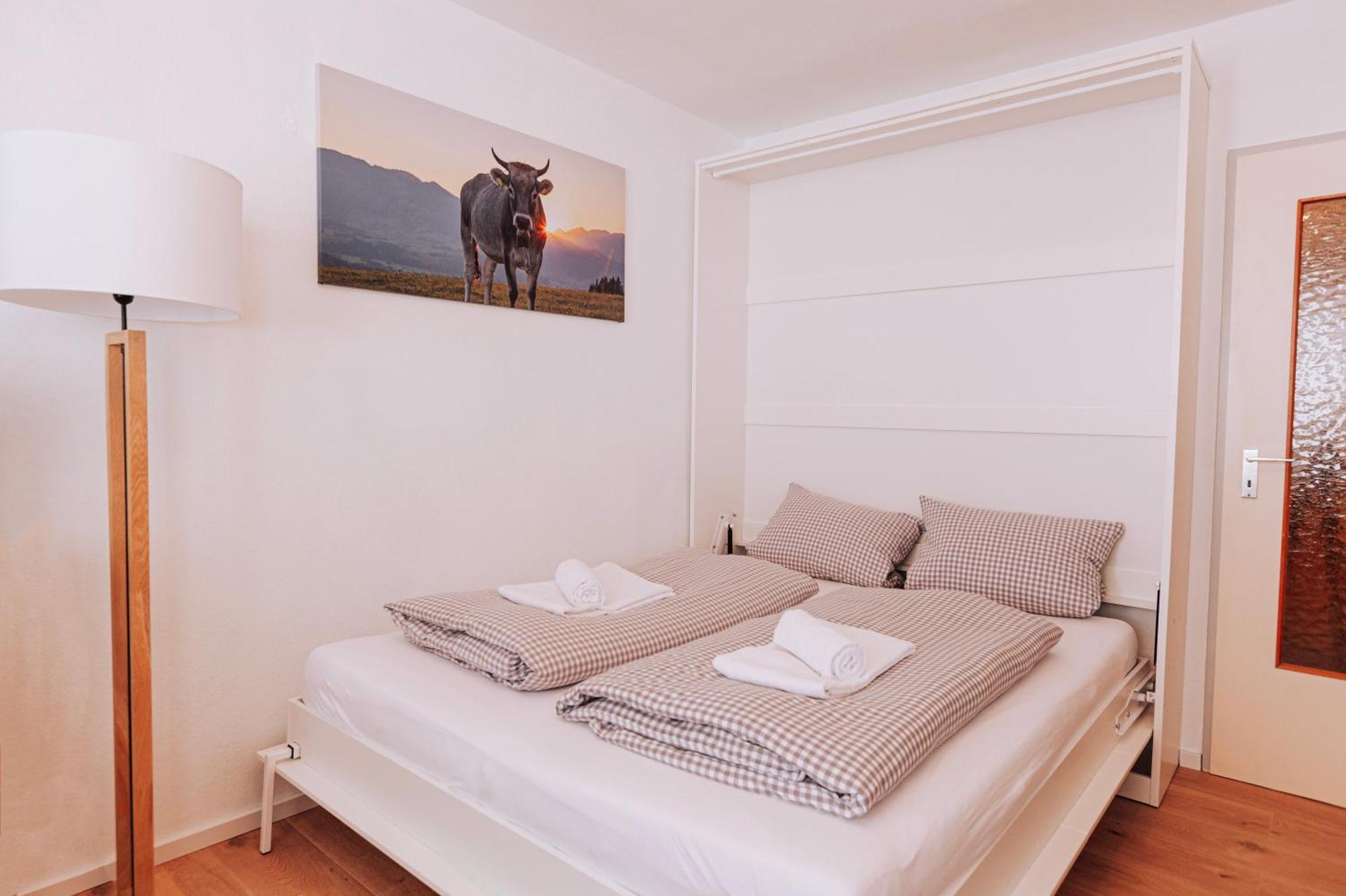 Ferienwohnung Weideglueck-Zentral-Dampfdusche Oberstaufen Exterior foto