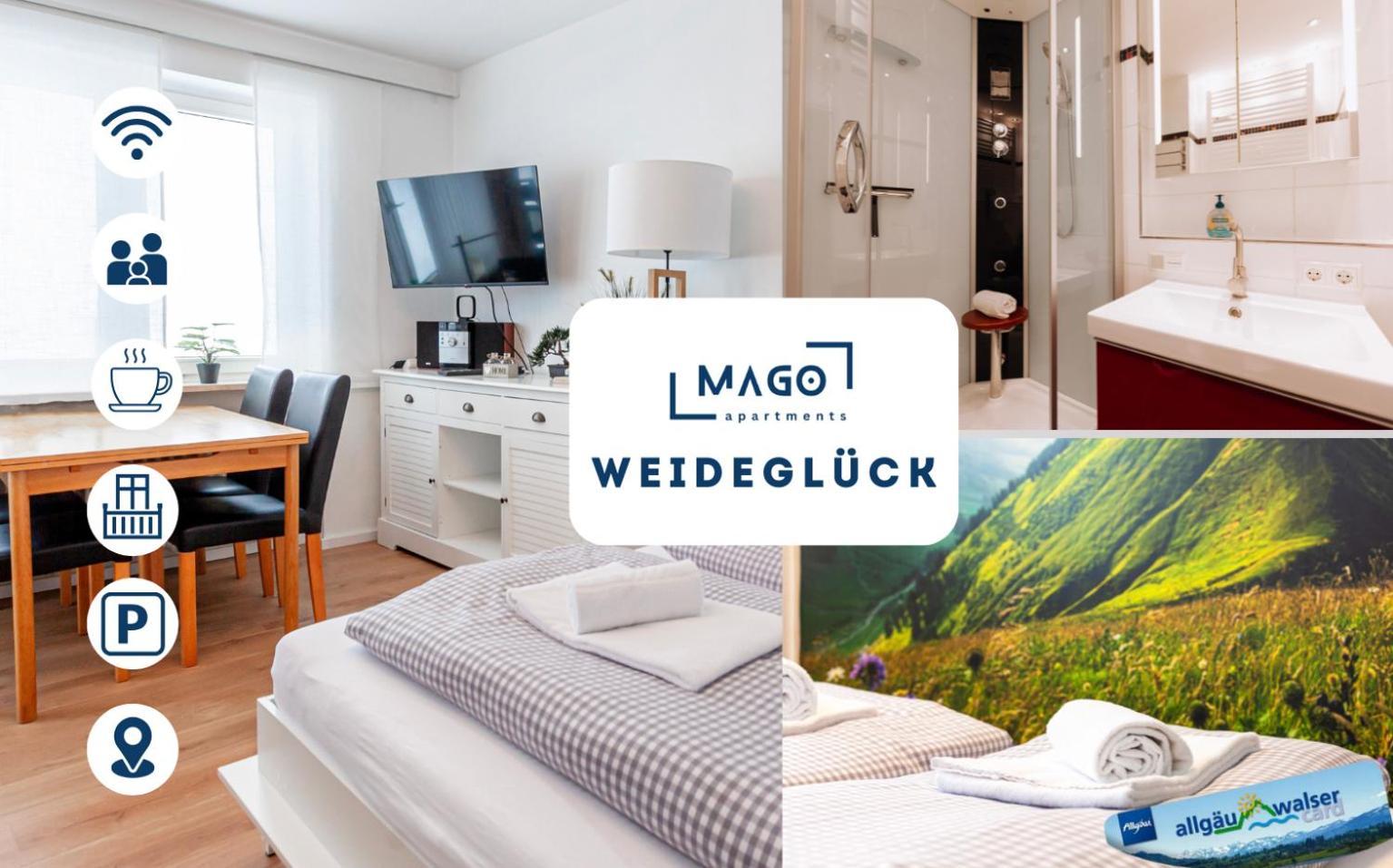 Ferienwohnung Weideglueck-Zentral-Dampfdusche Oberstaufen Exterior foto